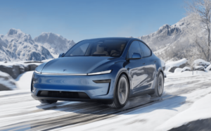 Tesla introduces a redesigned version of the Model Y in the Chinese market.