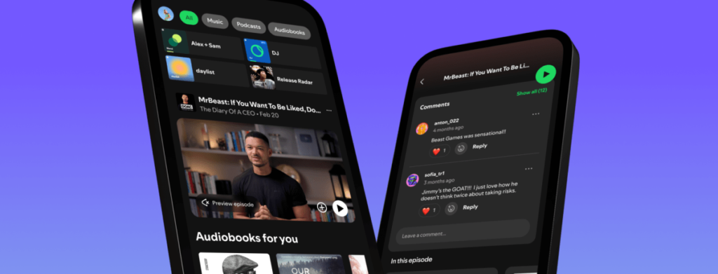 Spotify steps up podcast game with cool new features