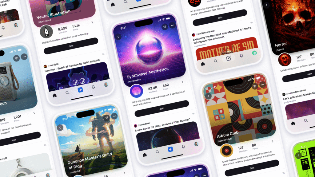 Digg Launches Reddit Rival With New Community Platform